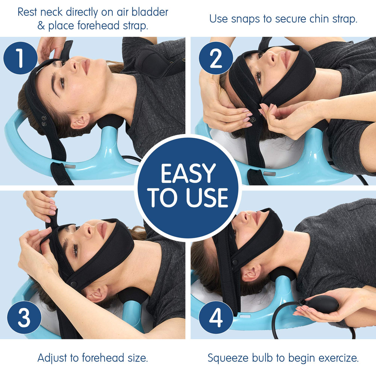 AllSett Health Posture Neck Exercising Cervical Spine Hydrator Pump