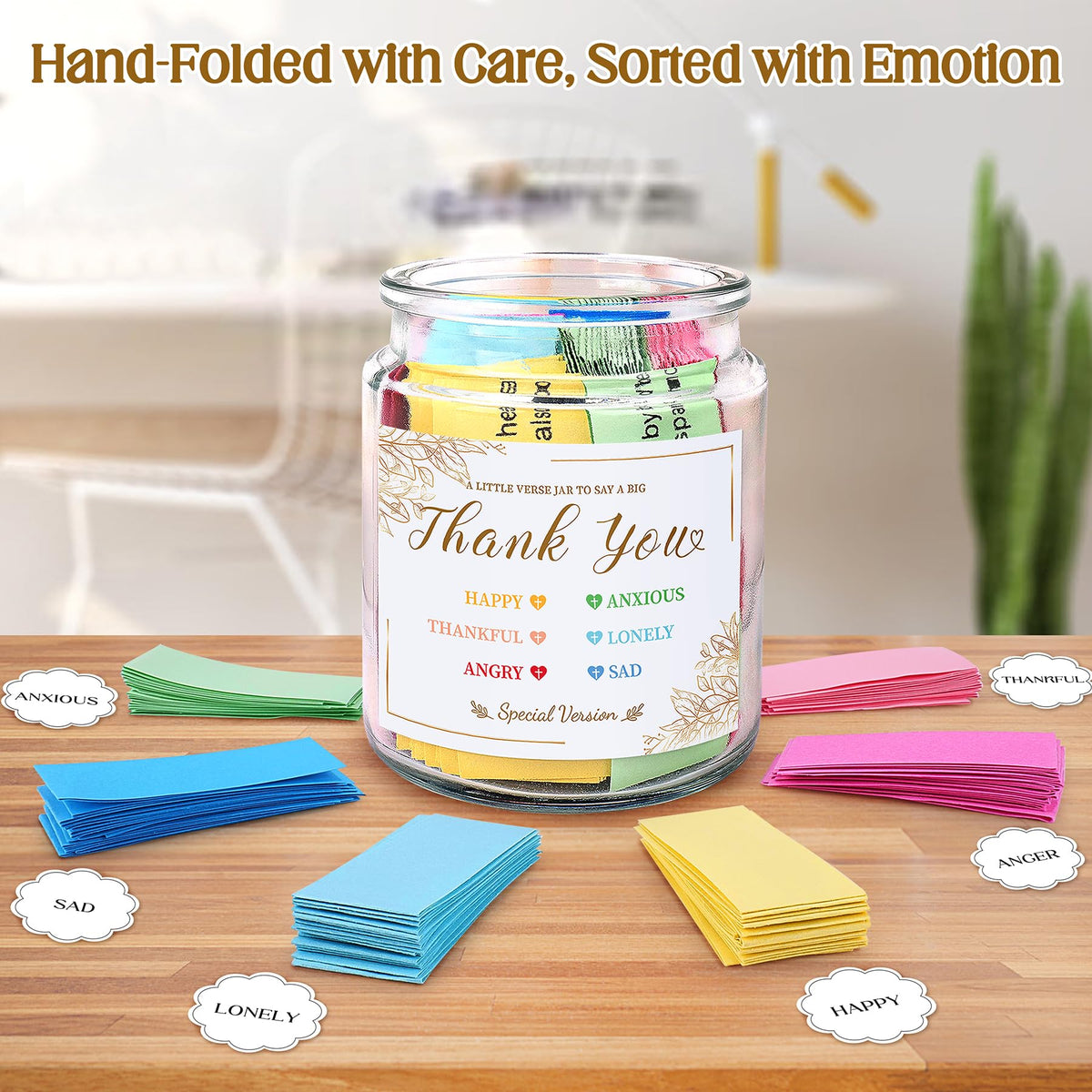 Thank You Gifts Bible Verse Jar – 92 Scripture Cards in Read Me When Bible Verses Jar, Christian Gratitude Gifts for Women Men, Inspirational Teacher Appreciation Gifts Mom Dad Friend Coworker Boss