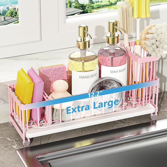 Cisily Extra Large Sink Caddy Organizer