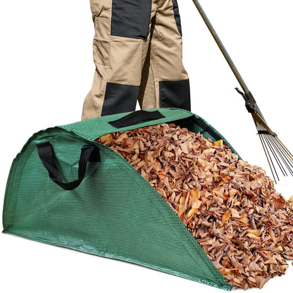 EOONTOON 30 Gallon Leaf Collector, Leaf Bag Chute, Portable Pop Up Leaf Bags, Foldable Dustpan Leaf Pick Up Tools Leaf Loader, Reusable Yard Garden Bags for Leaves Lawn Trash(100 L) Dimensions