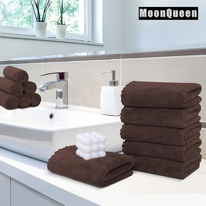 MOONQUEEN 18 Pack Premium Hand Towels