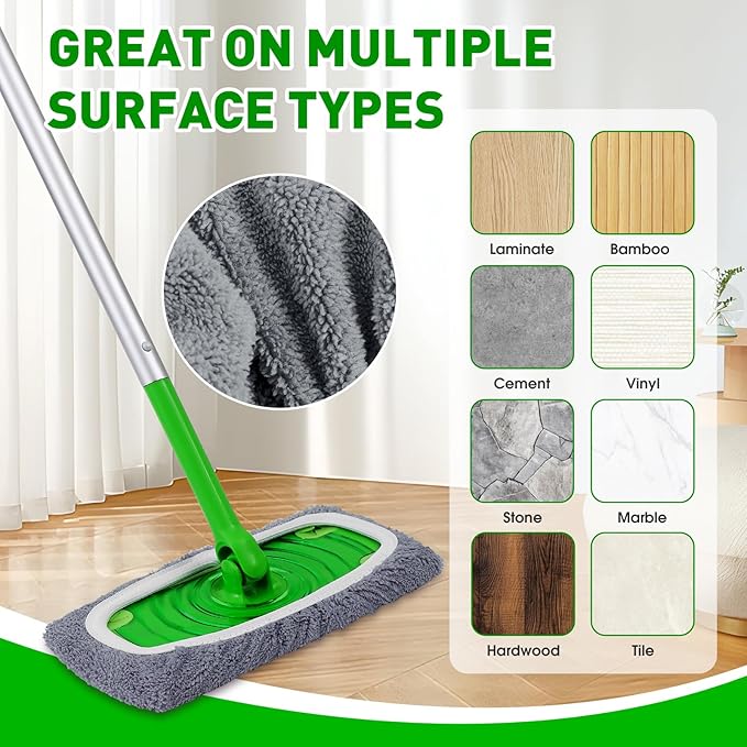 Reusable Mop Pads Compatible
