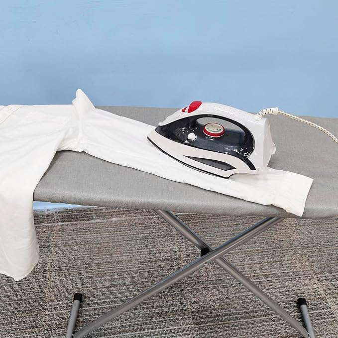 Extra Large Ironing Board Cover and Pad 22x57, 21x57 Thick Padding, Elastic Edge
