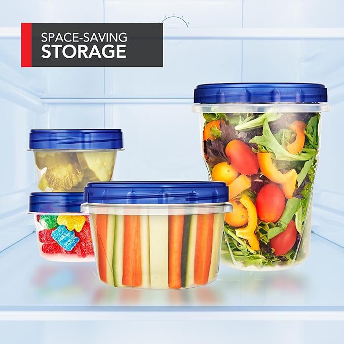 Stock Your Home 16oz Plastic Containers