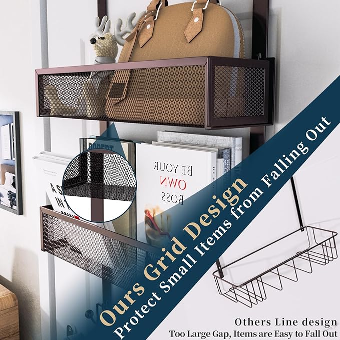 Consumest Over The Door Hooks Organizer