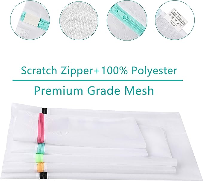 BAGAIL Laundry Bags Mesh Wash Bag