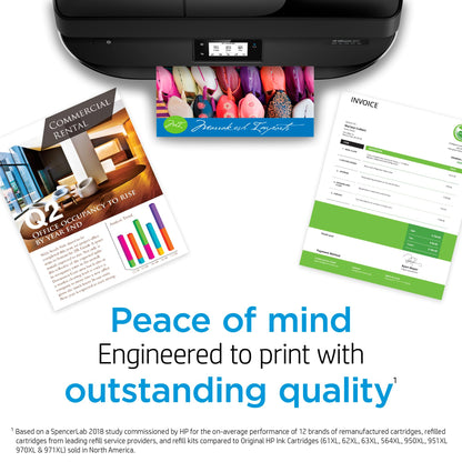 HP 65 Black Ink Cartridge for HP Printers | Works with Printer Series: AMP 100, DeskJet 2600, 3700; ENVY 5000 | Eligible for Instant Ink | N9K02AN