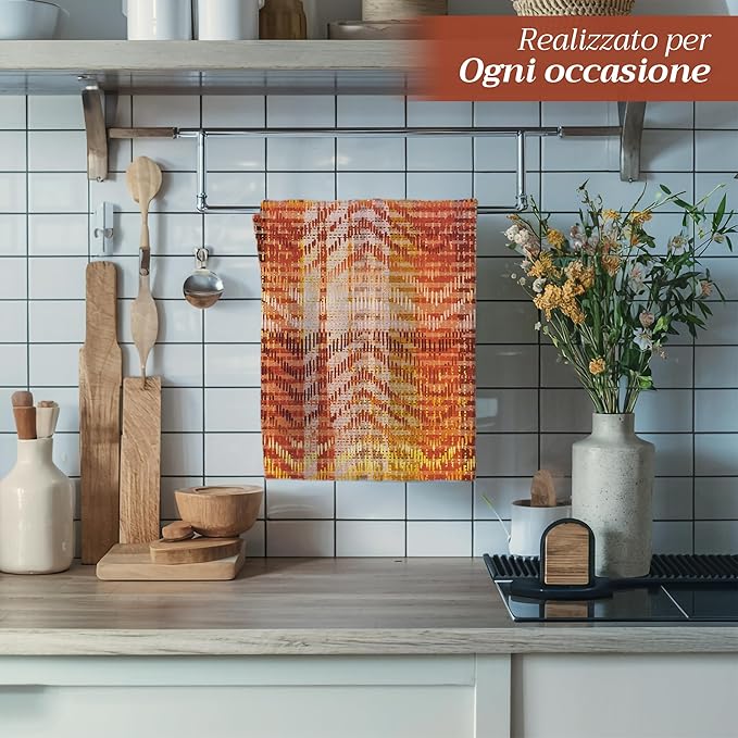 Maison d' Hermine Kitchen Towels Set of 3 100% Cotton 20" x 27.5" Reusable