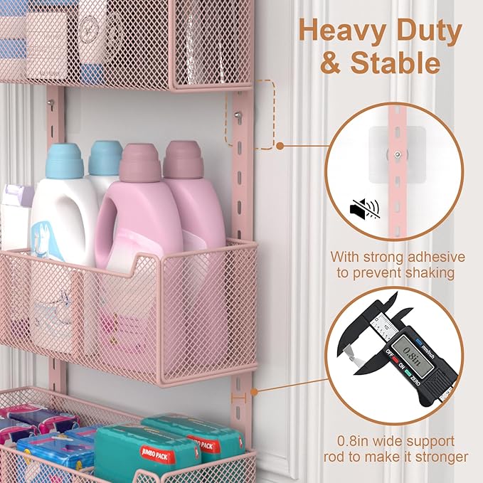 Over The Door Organizer, Metal Door Organizer Hanging