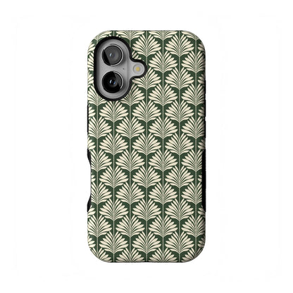 Casely iPhone 16 Case | Nantucket Cottage | Blue Hydrangea | Compatible with MagSafe | Bold Protective Design