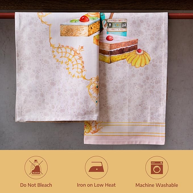 Maison d' Hermine Dishcloths 100% Combed Cotton Premium Easter Multi-Purpose