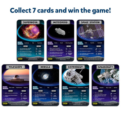 Skillmatics Guess in 10 NASA Space, Perfect for Boys, Girls, Kids & Families Who Love Card Games, Educational Toys, Travel Games, Gifts for Ages 8, 9, 10 and Up