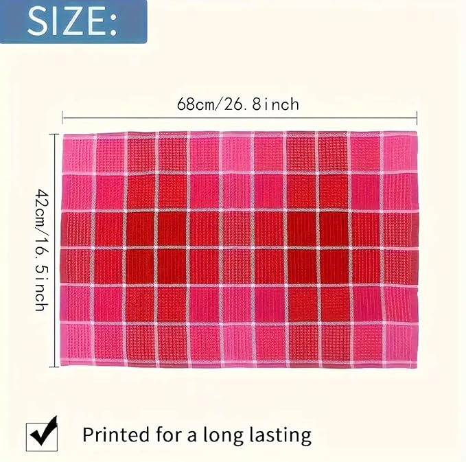 Premium Cotton Tea Towels Set– Super Absorbent, Durable & Soft, Kitchen Tea