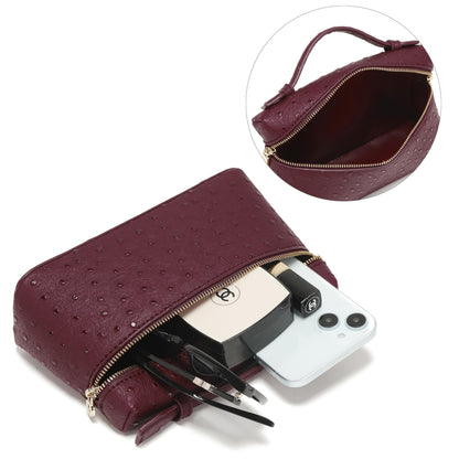 Rejolly Crossbody Bag for Women Small Pouch Top-Handle Leather Bag Designer Shoulder Handbag Quiet Luxury Trendy Purse