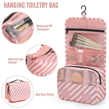 8 Set Packing Cubes for Travel Essentials, Suitcase Organizer Bags in 4 Sizes, Carry-On Luggage Accessories with Laundry Bag, Airplane Must Have, Gifts for Women Men