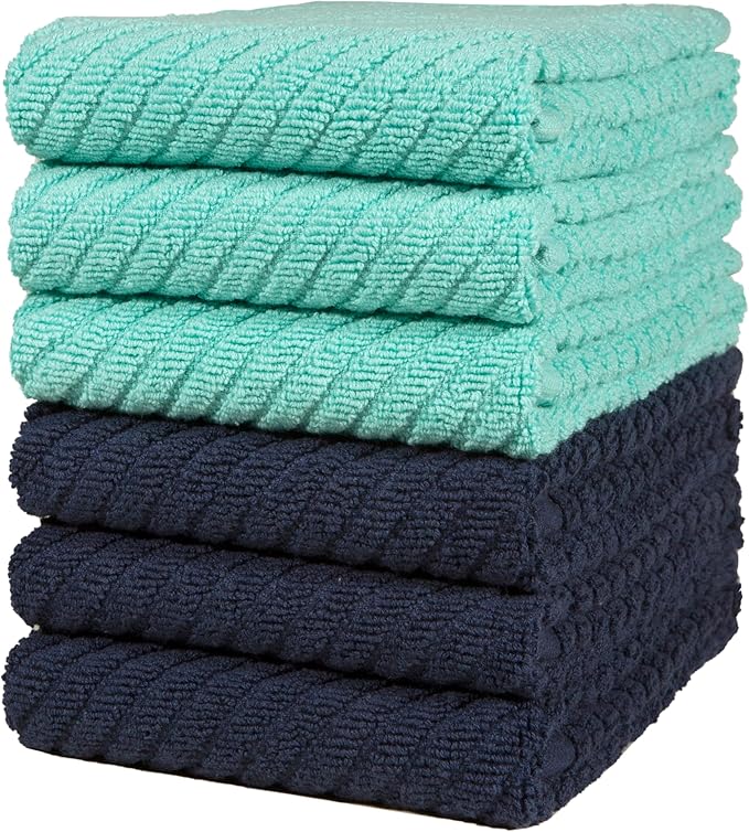Premium Kitchen Towels | Large Cotton Kitchen Hand Towels | Dish Towels |