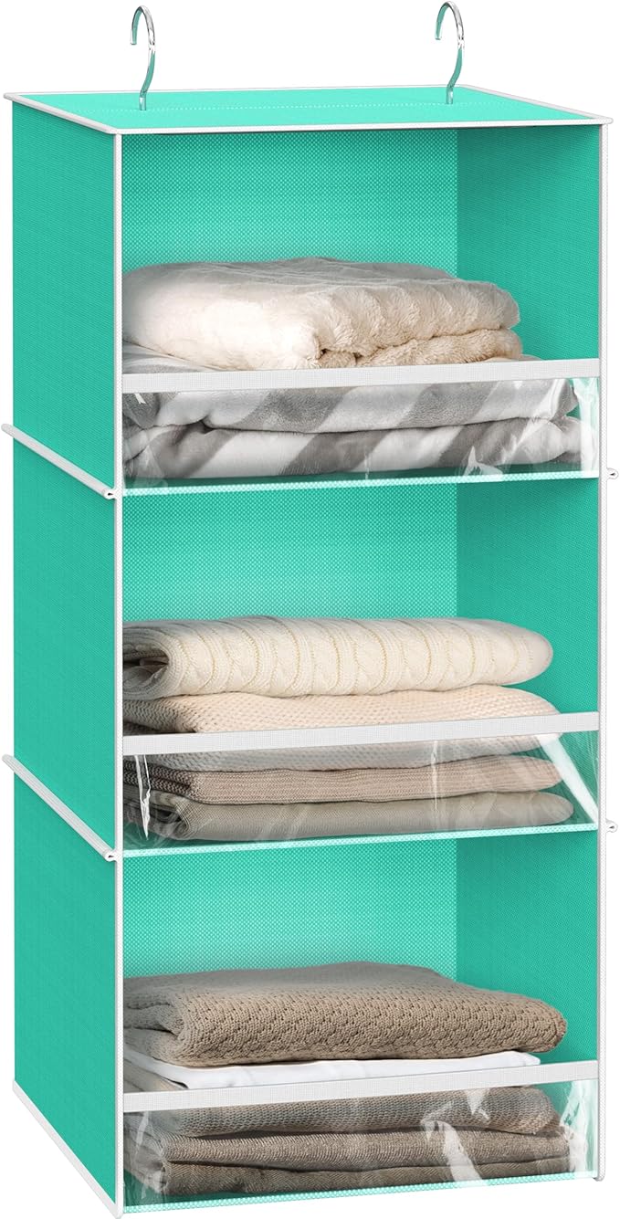 Simple Houseware 3 Shelf Hanging Closet Organizer