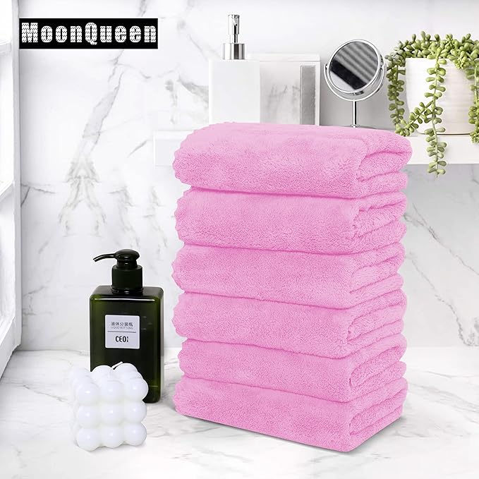 MOONQUEEN 18 Pack Premium Hand Towels