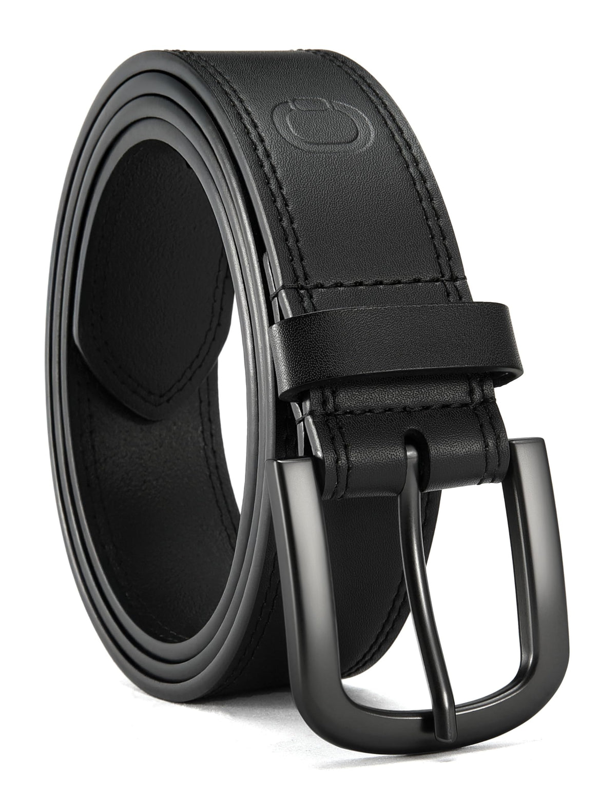 CHAOREN Full Grain Leather Belt for Men, Work Belts for Men Heavy Duty, Daily Wear for Jeans Pants