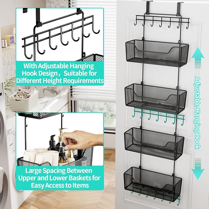 HapiRm Over The Door Organizer
