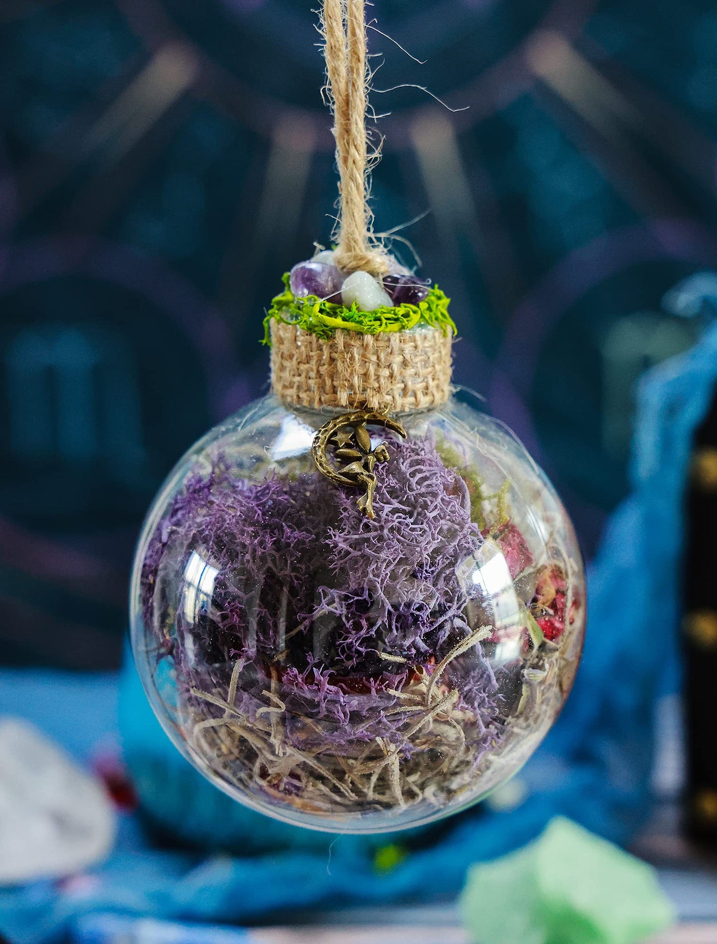 Witches Ball Divination Necromancy Protection Balls Altar Tools Goddess Spell Jar Collection Witches Blessing for Protection from Evil Banish Negative Energy Deflect Psychic Attacks