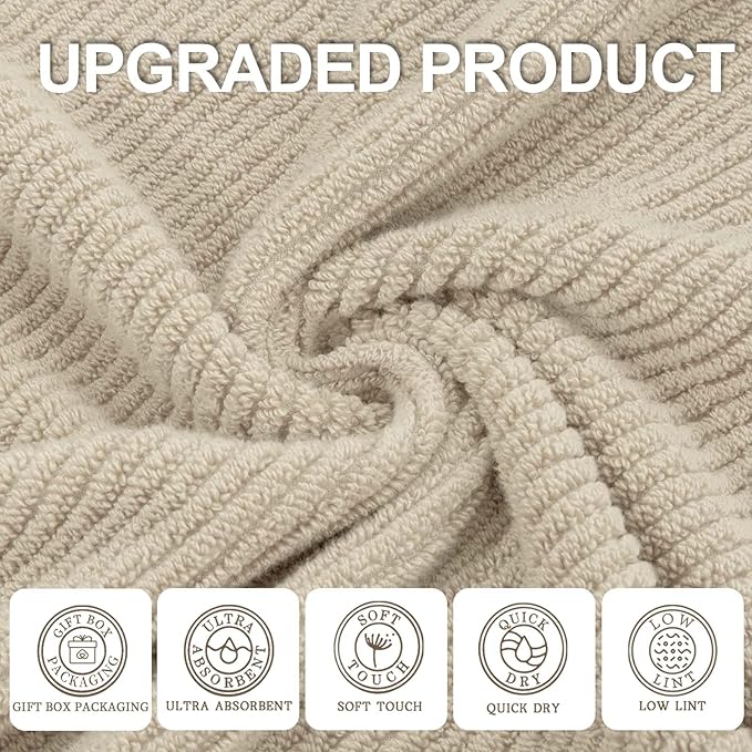 VOOVA & MOVAS Bath Towel Sets