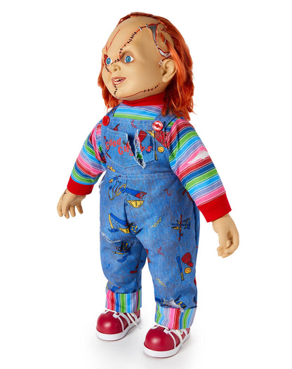 Spirit Halloween Chucky Doll | Officially Licensed | Horror Decor | Indoor Decor | Classic Halloween | 24 Inches Tall