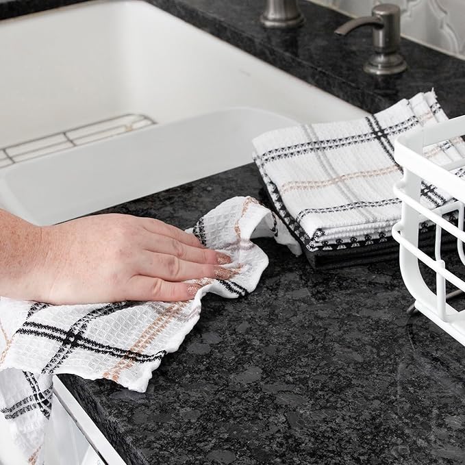 T-Fal Premium Waffle Dish Cloths: Highly Absorbent, Super Soft Long Lasting