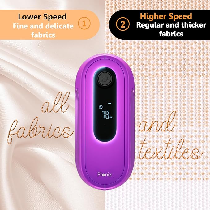 Pionix Fabric Shaver, Sweater Shavers to Remove Pilling, High-Perf Defuzzer