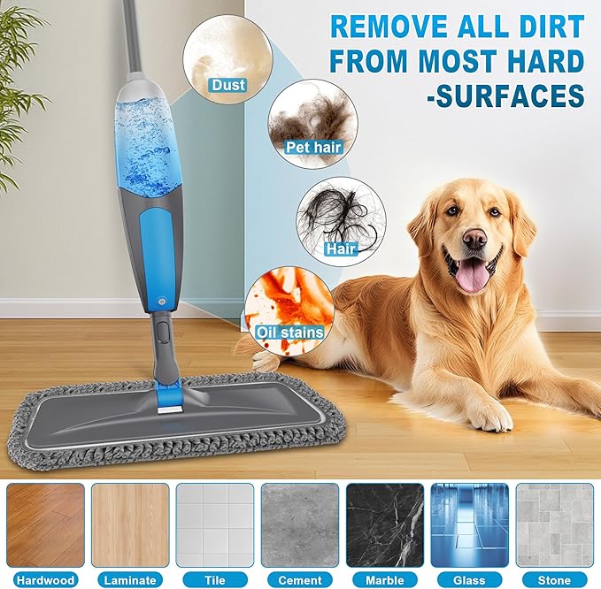 Spray Mops for Floor Cleaning