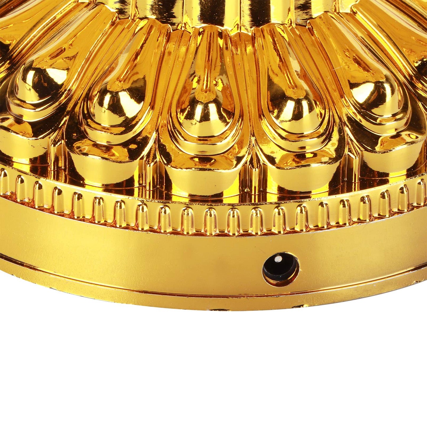 Zerodis Buddhist Lamp 7 Color LED Lotus Lamp with Automatic Color Shift Golden Buddha Night Light for Home Office Yoga Studio (Batteries Not Included)