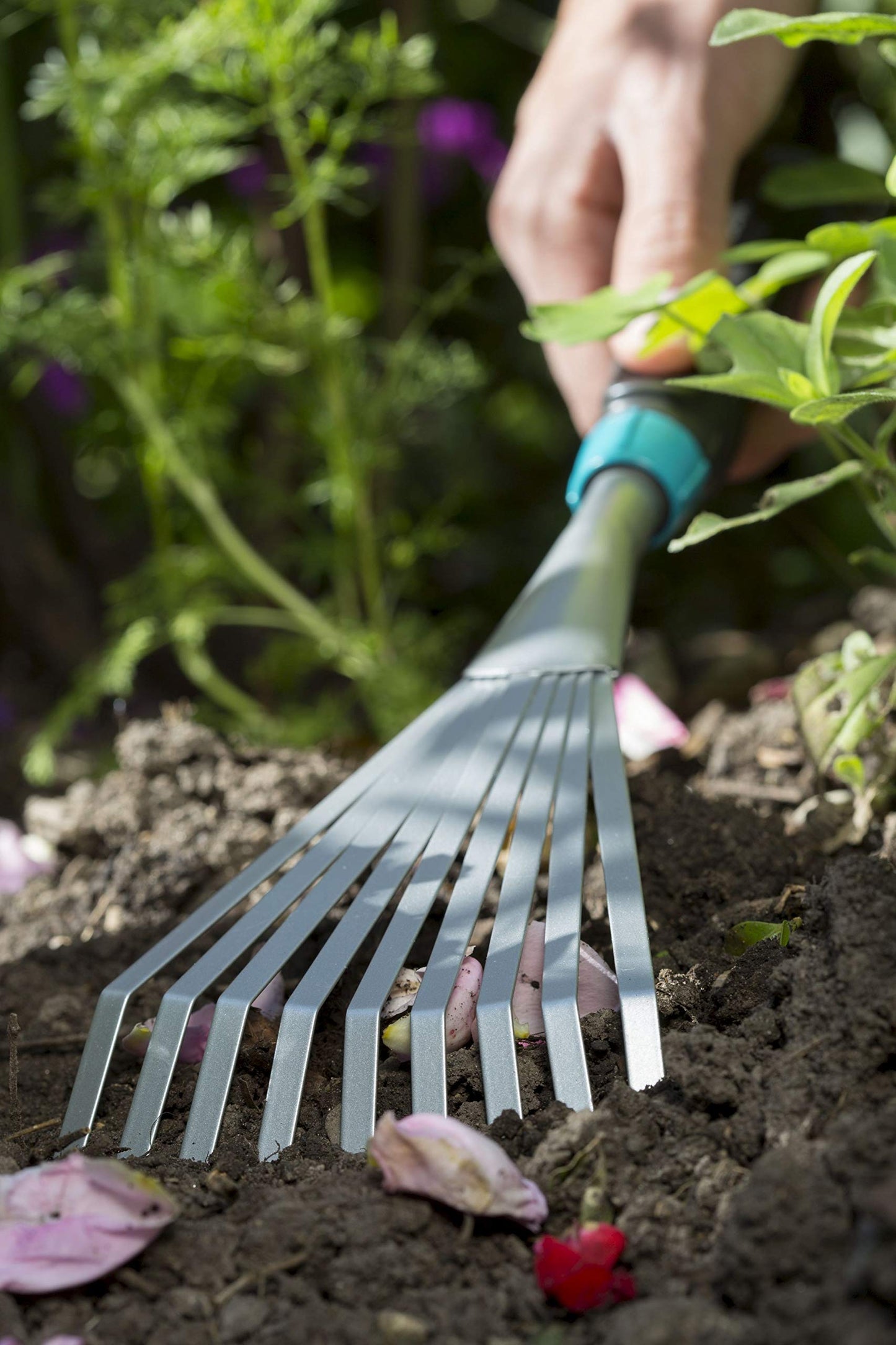 Gardena Comfort Small Tool Set - Ideal Set for Garden Keeping with flower rake, hand rake and hand trowel (8964-60)