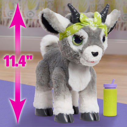Just Play furReal Daisy the Yoga Goat Interactive Toy, Kids Toys for Ages 4 Up