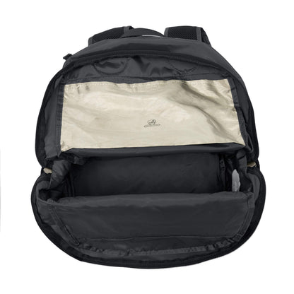 Travelon Anti-theft Packable Backpack Backpack, Black, Open 10.5 x 17 x 6 Packed 10.5 x 6 x 1, Anti-theft Packable Backpack