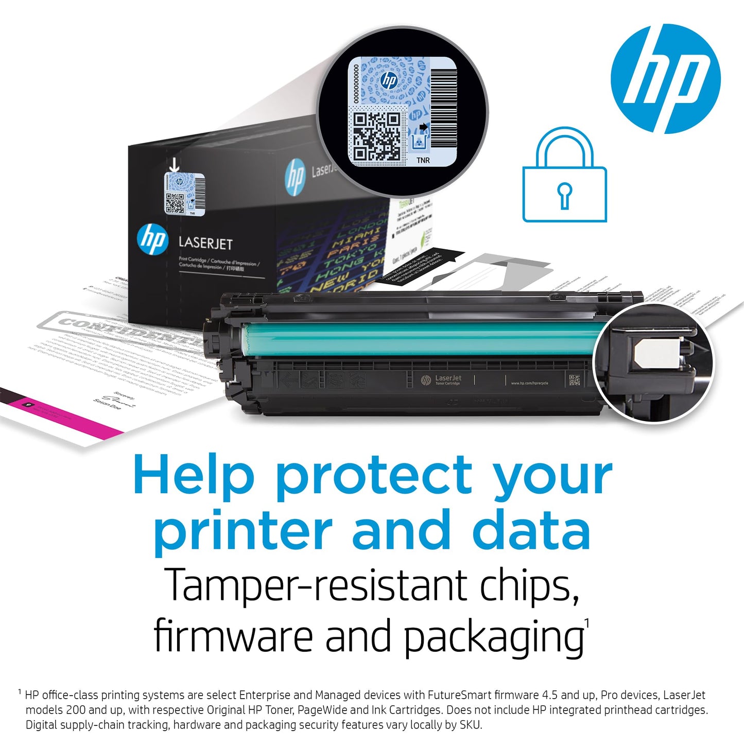 HP 206A Black Toner Cartridge | Works with HP Color LaserJet Pro M255, HP Color LaserJet Pro MFP M282, M283 Series | W2110A , 1 Count ( Pack of 1)