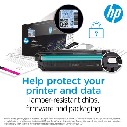 HP 206X Cyan High-yield Toner Cartridge | Works with HP Color LaserJet Pro M255, HP Color LaserJet Pro MFP M282, M283 Series | W2111X