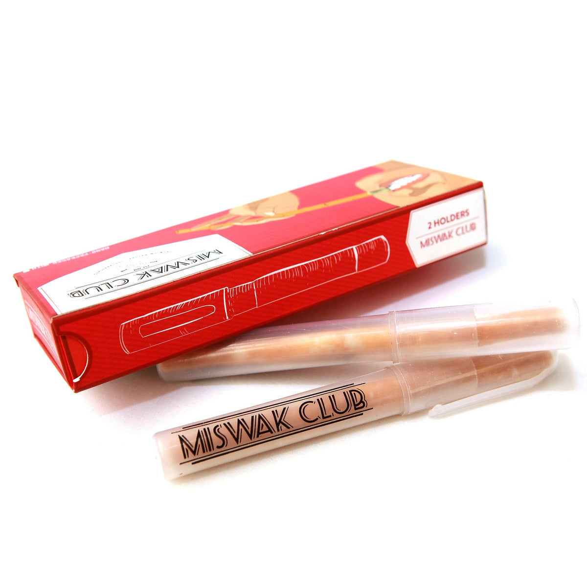 Miswak Club Natural Teeth Whitening Kit/Natural Toothbrush for Whiter Teeth, Fresher Breath, While Being Chemical Free