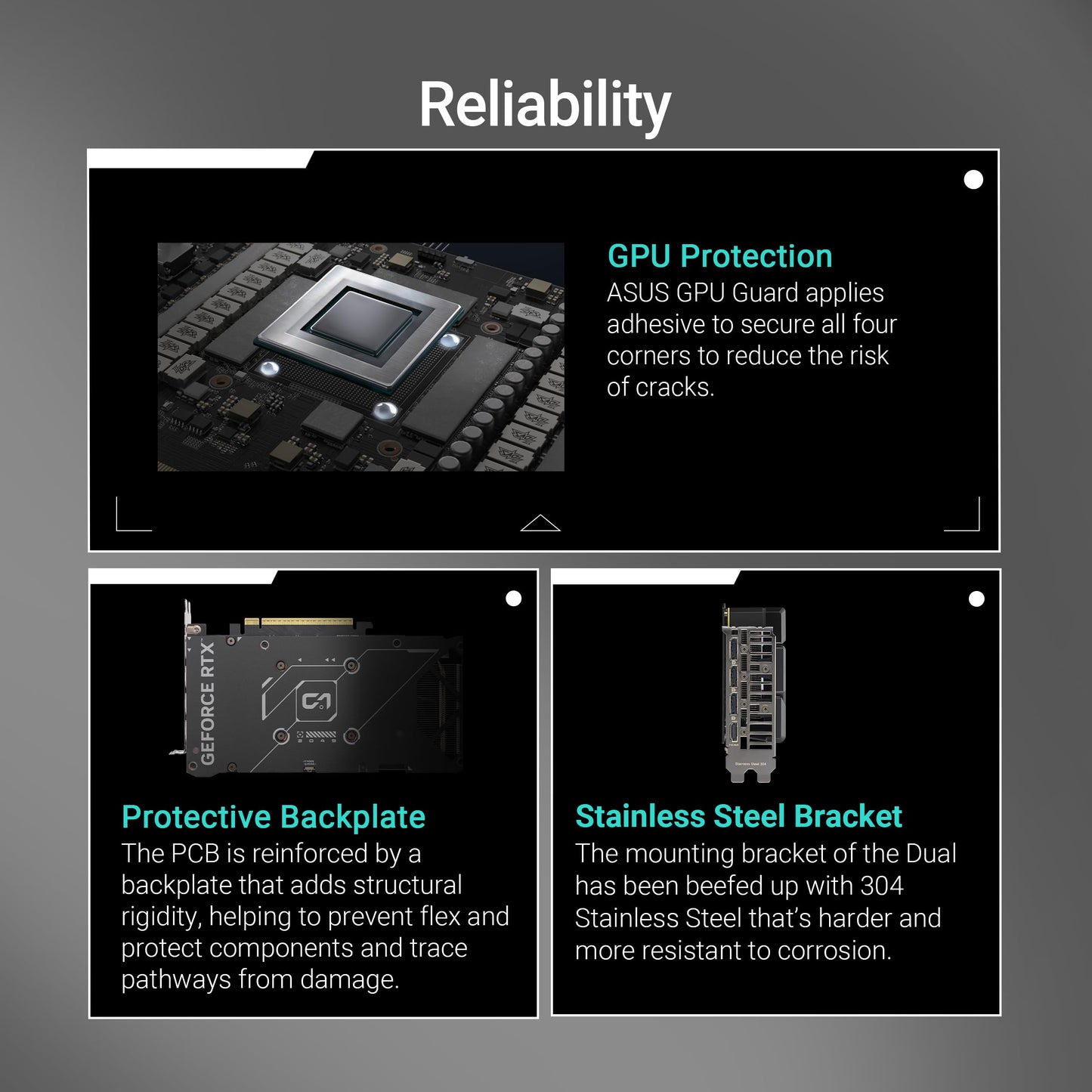 ASUS Dual GeForce RTX 5060 8GB GDDR7 OC Edition (PCIe 5.0, 8GB GDDR7, DLSS 4, HDMI 2.1b, DisplayPort 2.1b, 2.5-slot design, Axial-tech fan design, 0dB technology)