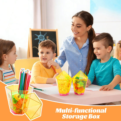 Aneco 24 Piece Pencil Gift Boxes Back to School Pencil Containers for Teachers Gifts Candy Popcorn Holders Bulk Bags Party Favor for Teacher Appreciation Gifts School Classroom Decoration