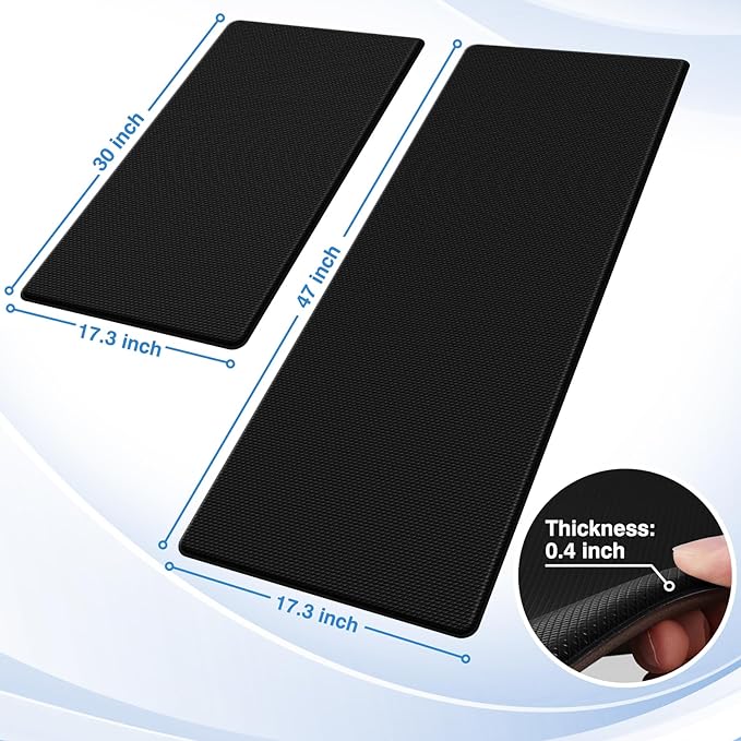 StepRite Kitchen Mats, Cushioned Anti Fatigue Kitchen Mats