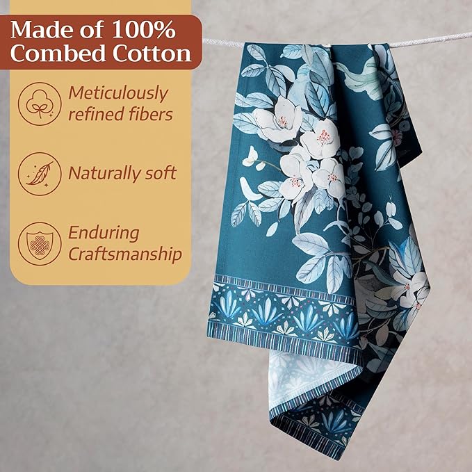 Maison d' Hermine Kitchen Towel 100% Combed Cotton Premium Easter Dishtowel