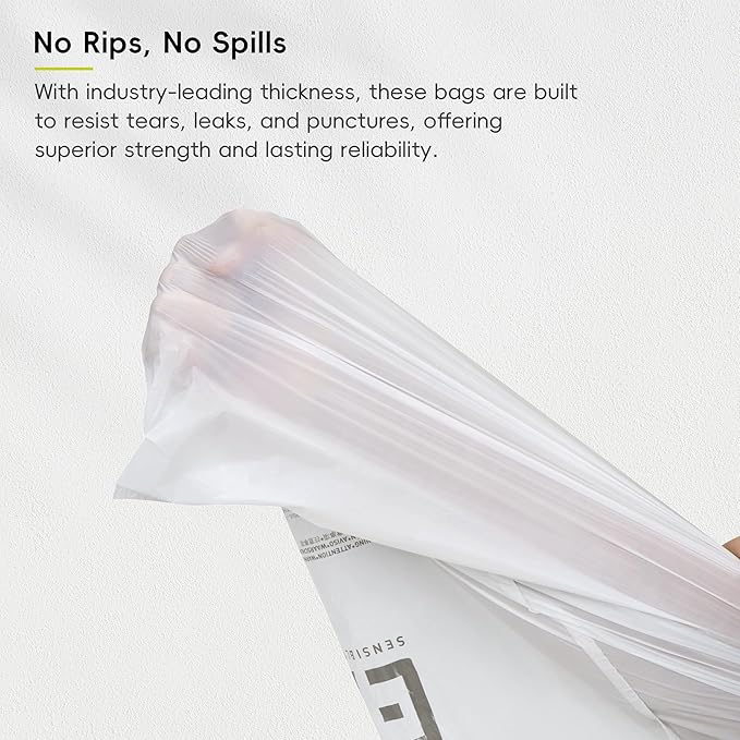 EKO 21 Gallon / 50-90 Liter, Extra-Strong Garbage Bags, Lavender Scent