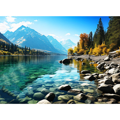VOLUVOLU 500 Piece Puzzle for Adults, Jigsaw Puzzle,Glacier Park Jigsaw Puzzles 500 Pieces Birthday Party for Family Kids and Adults Funny Puzzle