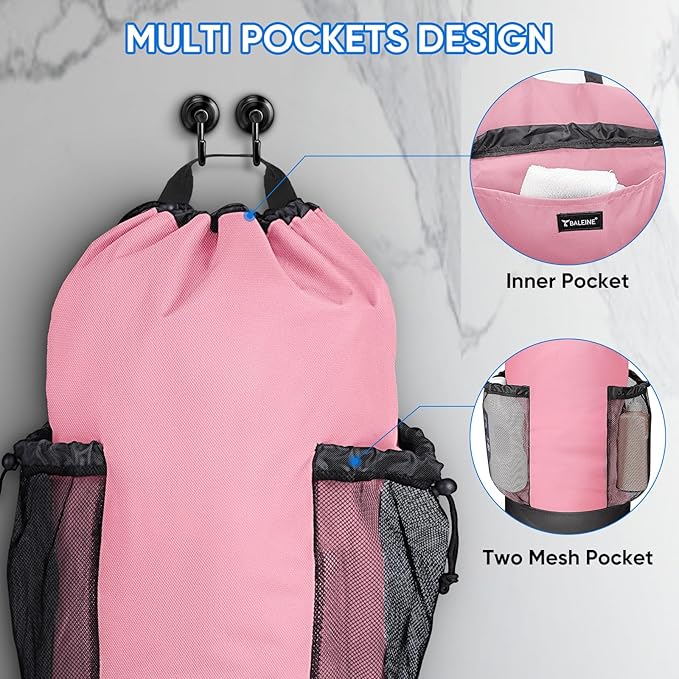 BALEINE 150L Laundry Bag Backpack, 900D Oxford Fabric Large Travel Laundry Bags