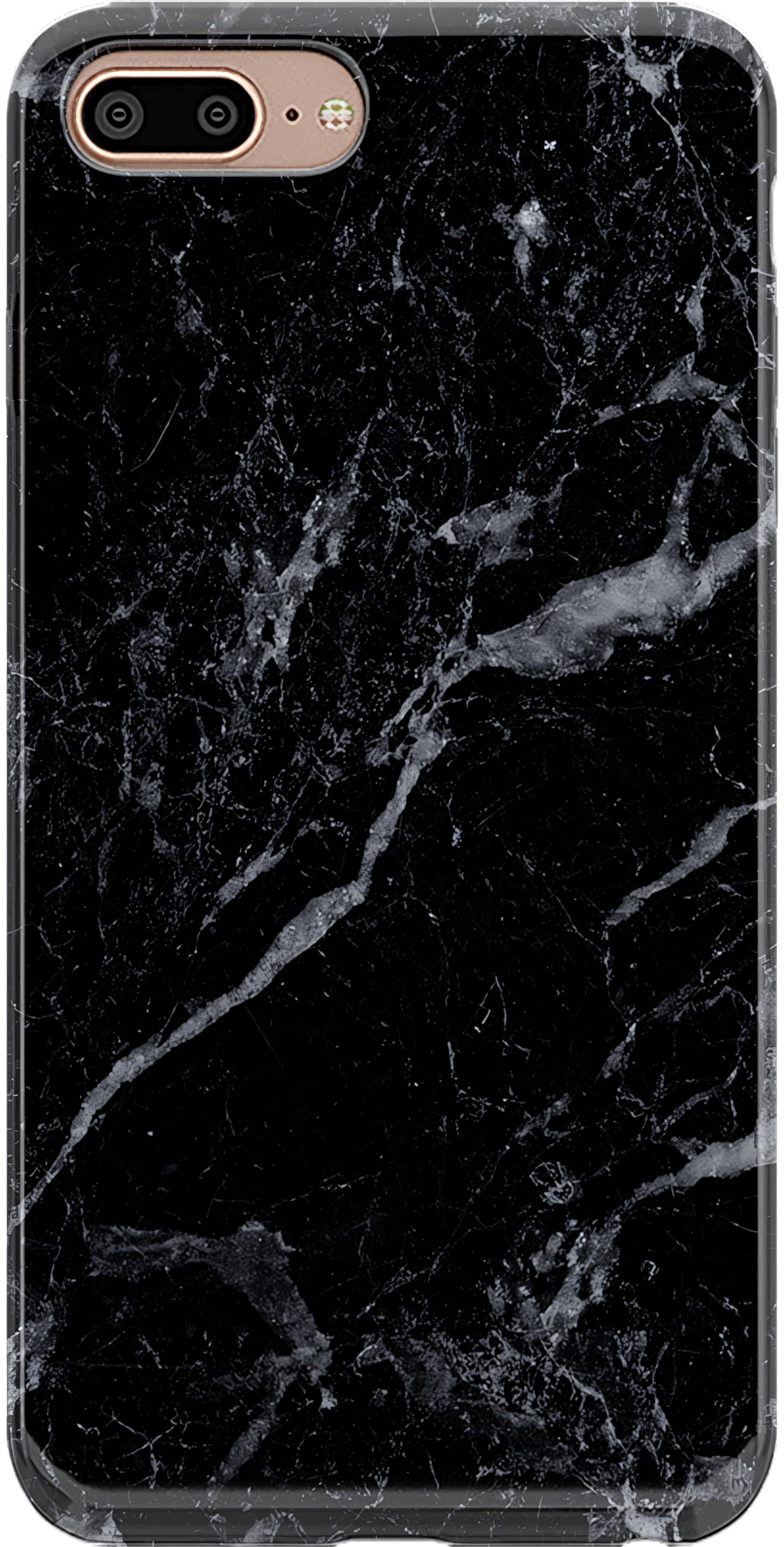 Casely iPhone 6/7/8 Plus Case | Stepping Up | Geo Rose Gold Marble | Classic Ultra Slim Design