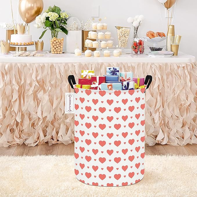 QUEENLALA Large Storage Basket, Laundry Hamper/Bathroom/Home Decor/Collapsible