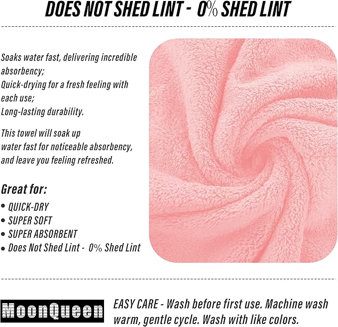 MOONQUEEN 18 Pack Premium Hand Towels