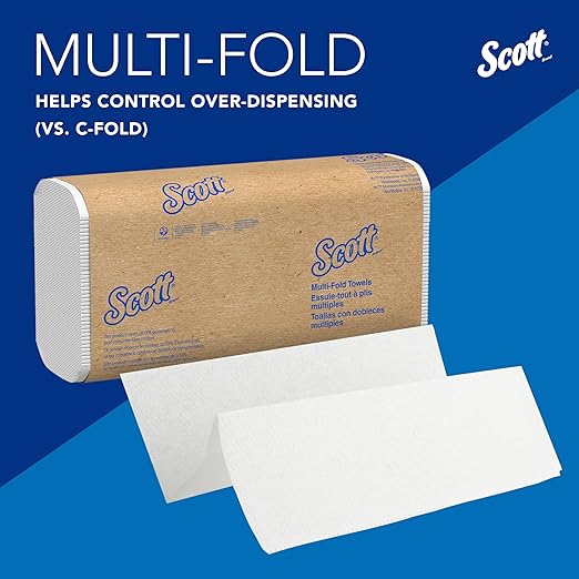 Scott Professional Universal Multifold Paper Towels, Absorbency Pockets