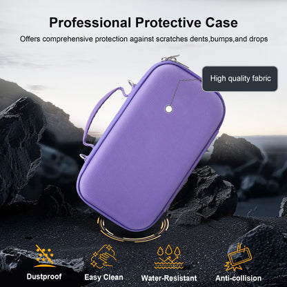 RAIALL Hard Travel Case for Sony ULT Field 3 Wireless Portable Bluetooth Speaker, Sony ULT Field 3 Protective Carrying Storage Bag, Purple+Shoulder Strap