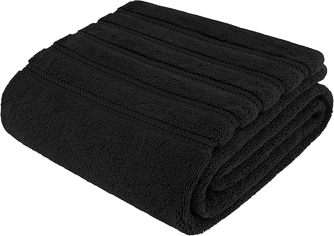 American Soft Linen 35x70 Jumbo Large Bath Towel, 600 GSM 100% Cotton Turkish